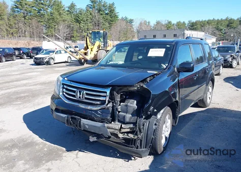 2013 Honda Pilot Ex-L from USA, damaged, VIN 5FNYF4H5XDB042112